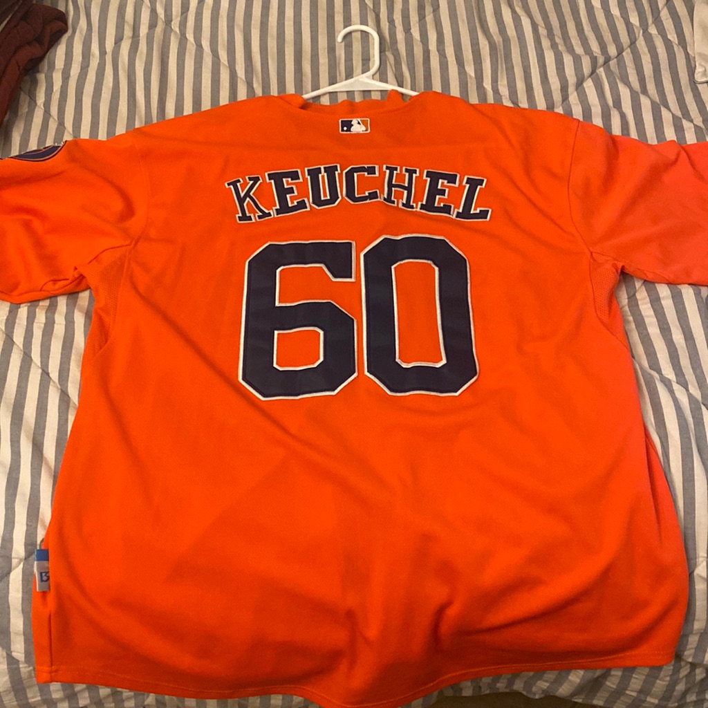Mens Astros Jersey Size 52 Never Worn Brand New